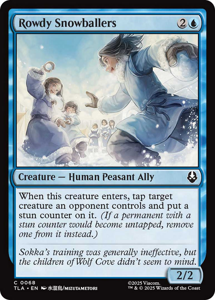 Rowdy Snowballers [Avatar: The Last Airbender] | Cracking-Singles