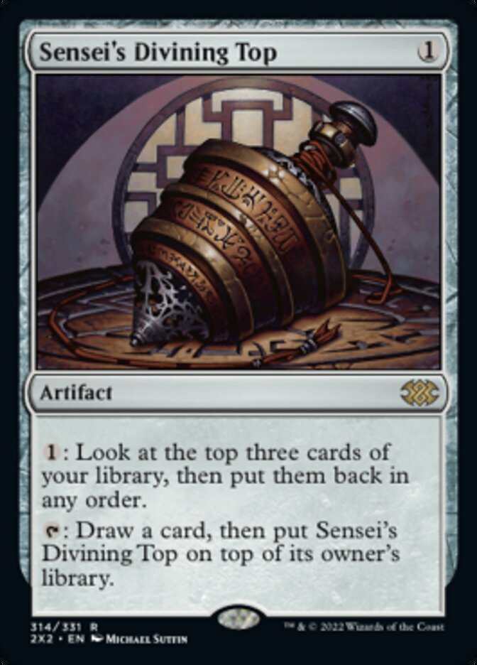 Sensei's Divining Top [Double Masters 2022] | Cracking-Singles
