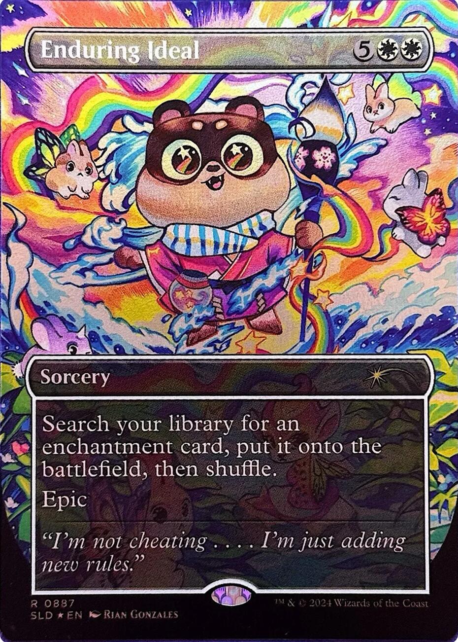 Enduring Ideal (Rainbow Foil) [Secret Lair Drop Series] | Cracking-Singles