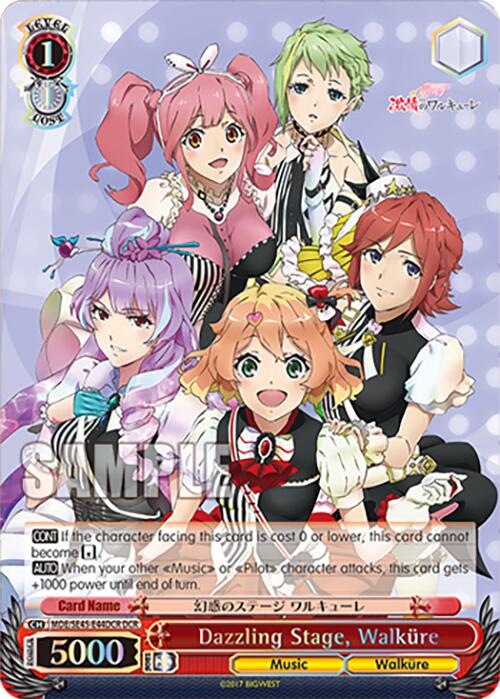 Dazzling Stage, Walkure (MDE/SE45E44DCR DCR) [MACROSS Delta Premium Booster] | Cracking-Singles