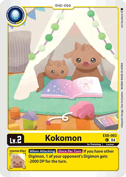 Kokomon [EX8-003] [Chain of Liberation] | Cracking-Singles