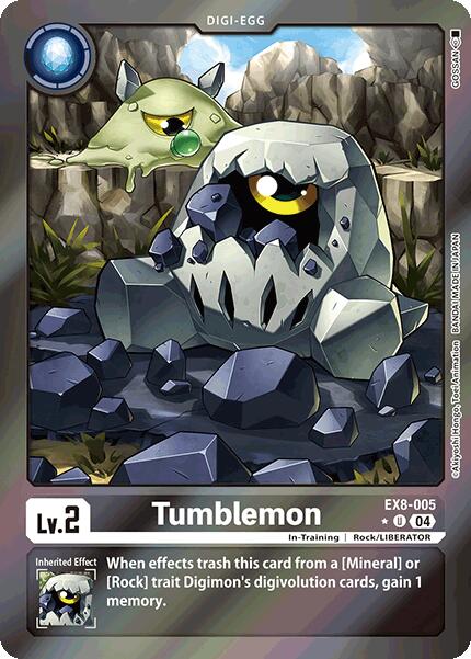 Tumblemon [EX8-005] (Limited Foil) [Chain of Liberation] | Cracking-Singles