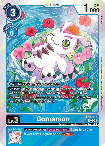 Gomamon [EX8-018] [Chain of Liberation] | Cracking-Singles