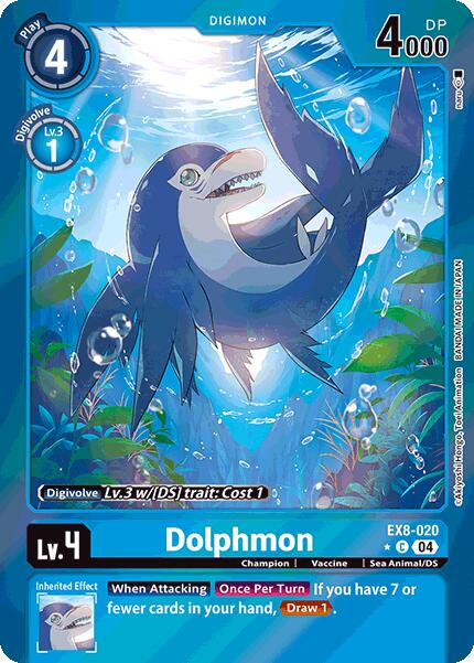 Dolphmon [EX8-020] (Limited Foil) [Chain of Liberation] | Cracking-Singles