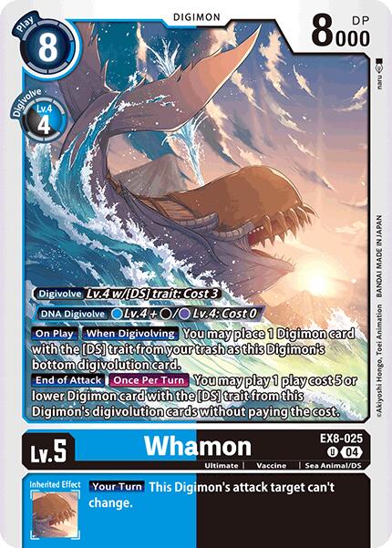 Whamon [EX8-025] [Chain of Liberation] | Cracking-Singles