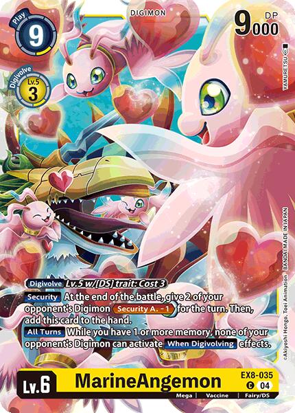 MarineAngemon [EX8-035] [Chain of Liberation] | Cracking-Singles