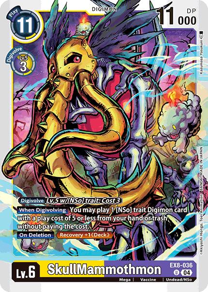 SkullMammothmon [EX8-036] [Chain of Liberation] | Cracking-Singles