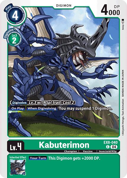 Kabuterimon [EX8-040] [Chain of Liberation] | Cracking-Singles