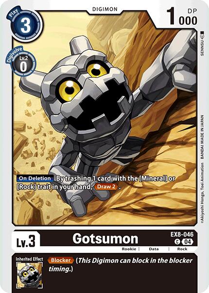 Gotsumon [EX8-046] [Chain of Liberation] | Cracking-Singles