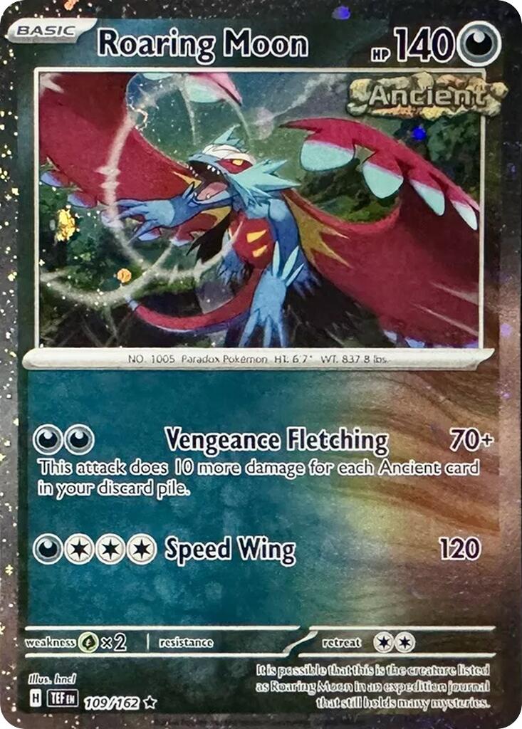 Roaring Moon (109/162) (Cosmos Holo) [Miscellaneous Cards] | Cracking-Singles