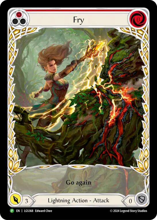 Fry (Red) (Rainbow Foil) [LGS368] (Promo)  Rainbow Foil | Cracking-Singles