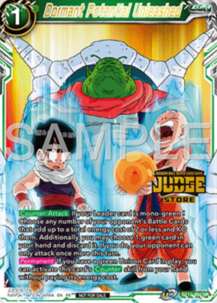 Dormant Potential Unleashed (Judge Pack Vol.16) (Store) (BT10-088) [Tournament Promotion Cards] | Cracking-Singles