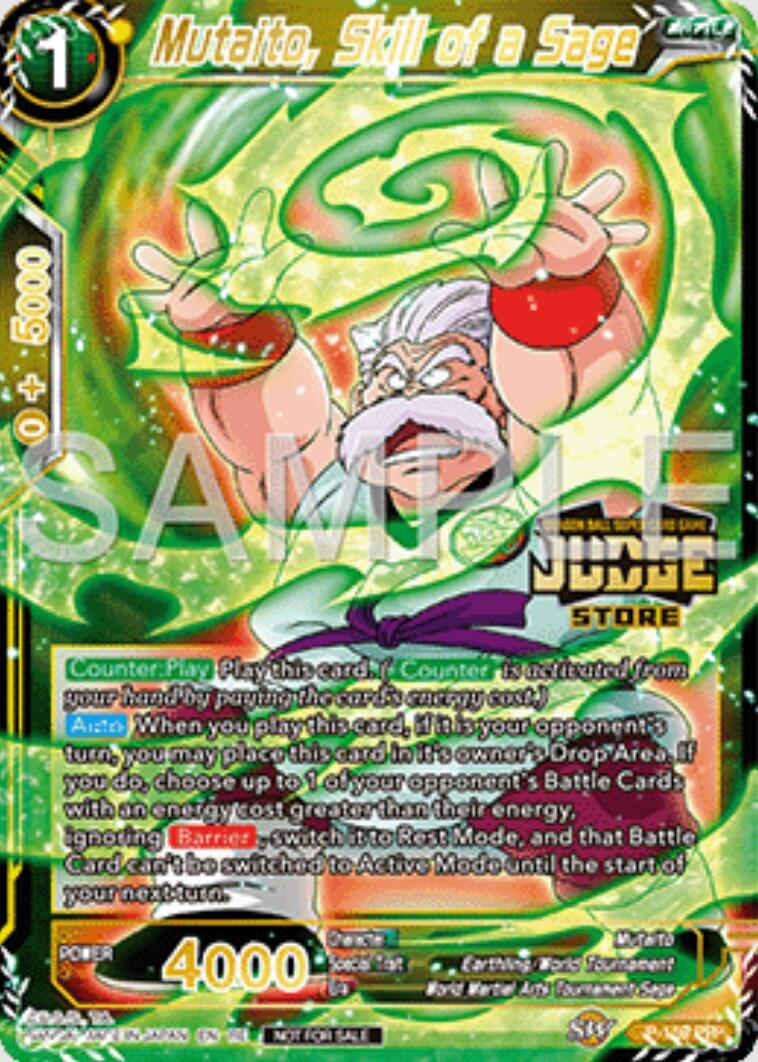 Mutaito, Skill of a Sage (Judge Pack Vol.16) (Store) (P-159) [Tournament Promotion Cards] | Cracking-Singles