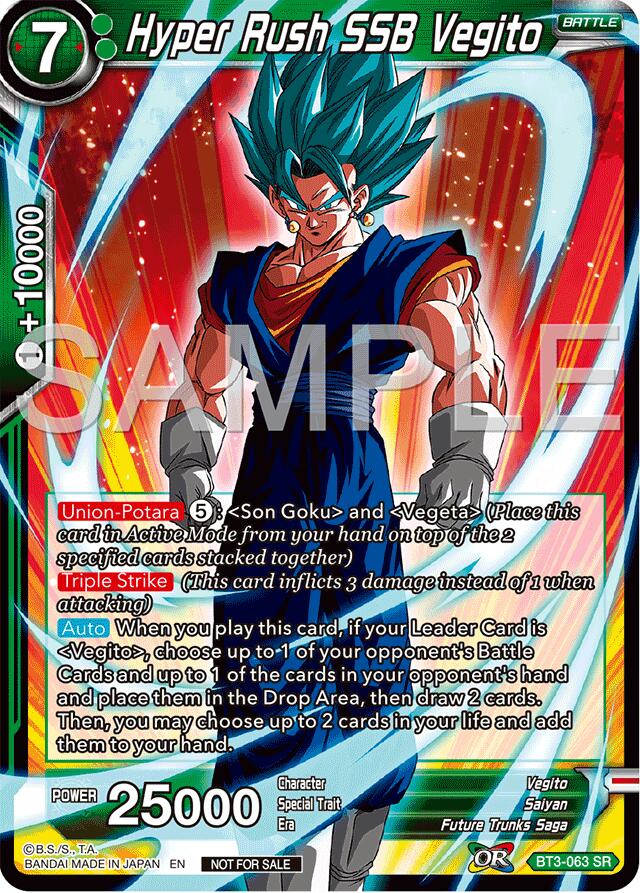 Hyper Rush SSB Vegito (Championship 2024 Finals Pack) (BT3-063) [Tournament Promotion Cards] | Cracking-Singles