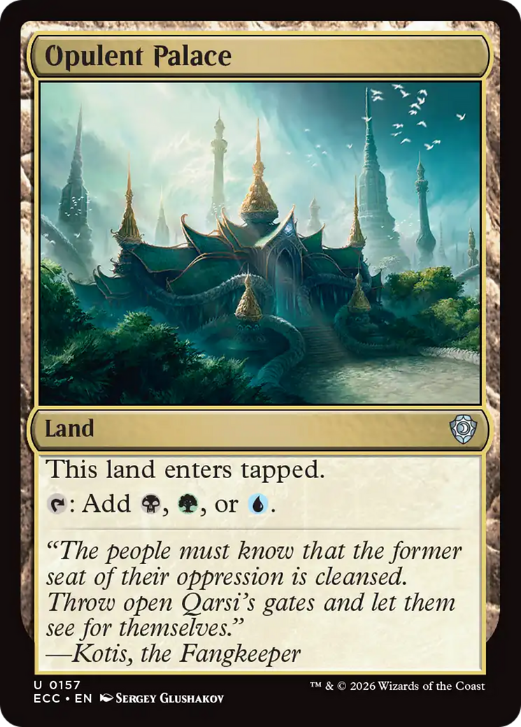 Opulent Palace [Lorwyn Eclipsed Commander] | Cracking-Singles