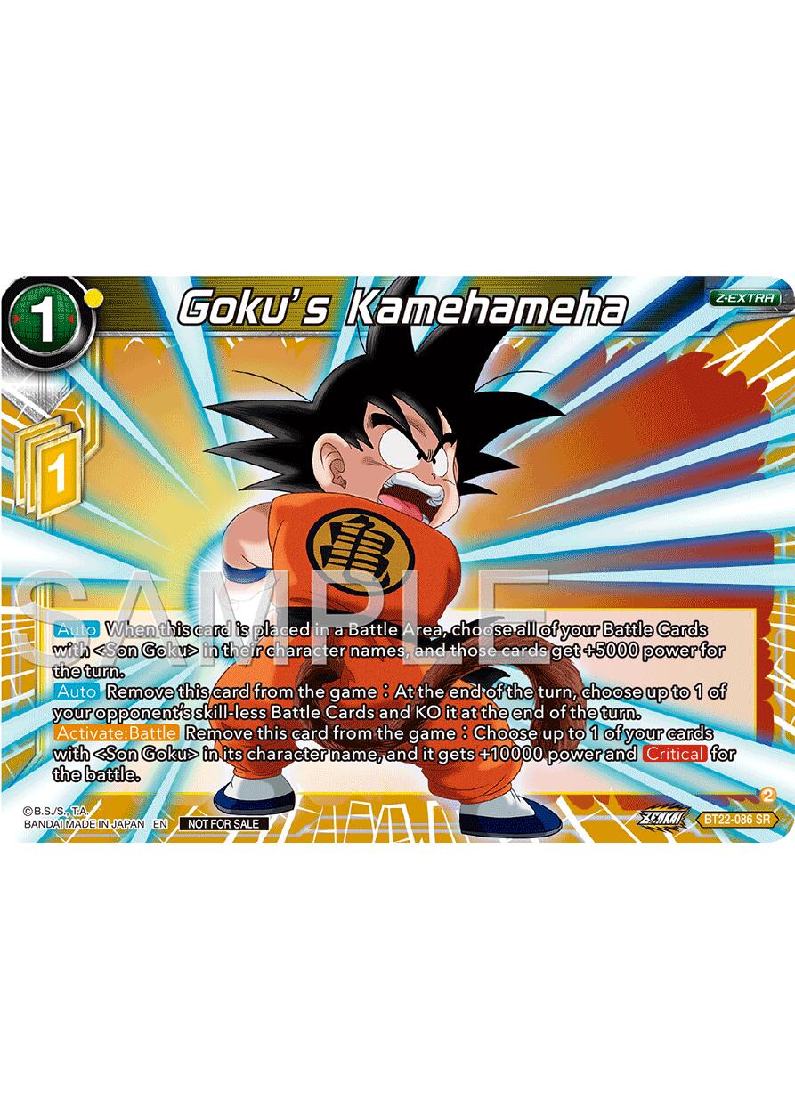 Goku's Kamehameha (Championship 2024 Finals Zenkai Pack) (BT22-086) [Tournament Promotion Cards] | Cracking-Singles