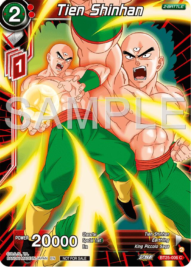 Tien Shinhan (Championship 2024 Finals Zenkai Pack) (BT25-006) [Tournament Promotion Cards] | Cracking-Singles