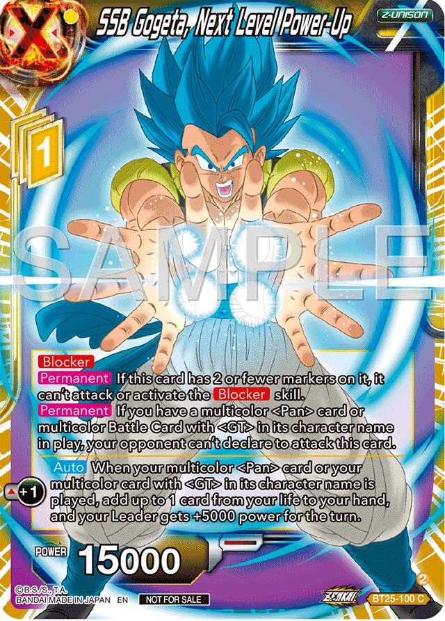 SSB Gogeta, Next Level Power-Up (Championship 2024 Finals Zenkai Pack) (BT25-100) [Tournament Promotion Cards] | Cracking-Singles