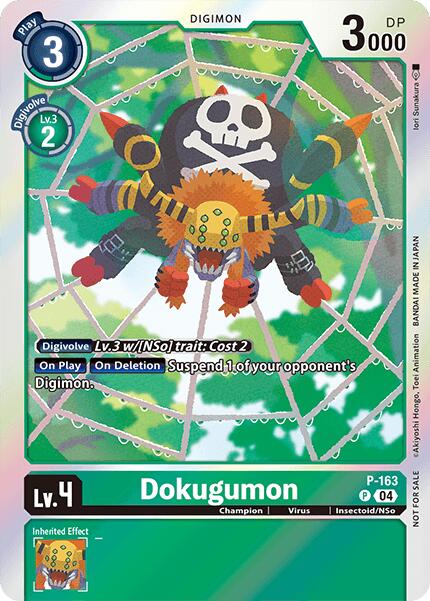 Dokugumon [P-163] (-Chain of Liberation- Upgrade Pack [Chain of Liberation Promos] | Cracking-Singles