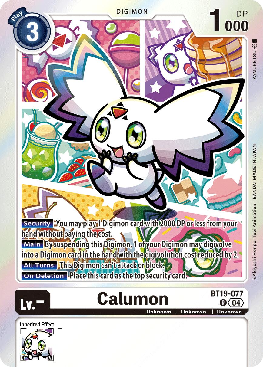 Calumon [BT19-077] [Release Special Booster Ver.2.5] | Cracking-Singles