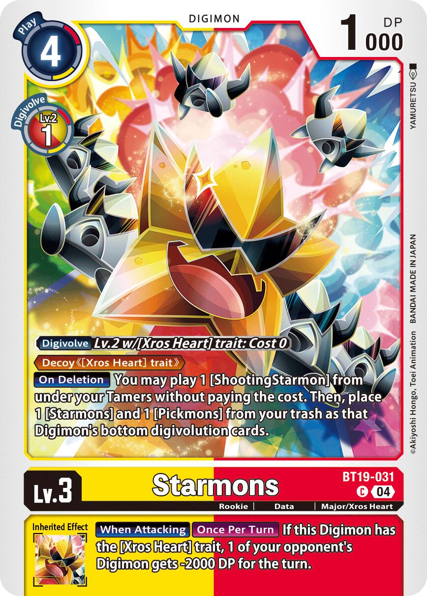 Starmons [BT19-031] [Release Special Booster Ver.2.5] | Cracking-Singles