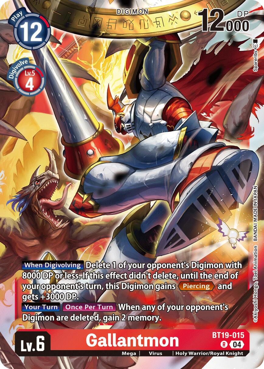 Gallantmon [BT19-015] [Release Special Booster Ver.2.5] | Cracking-Singles