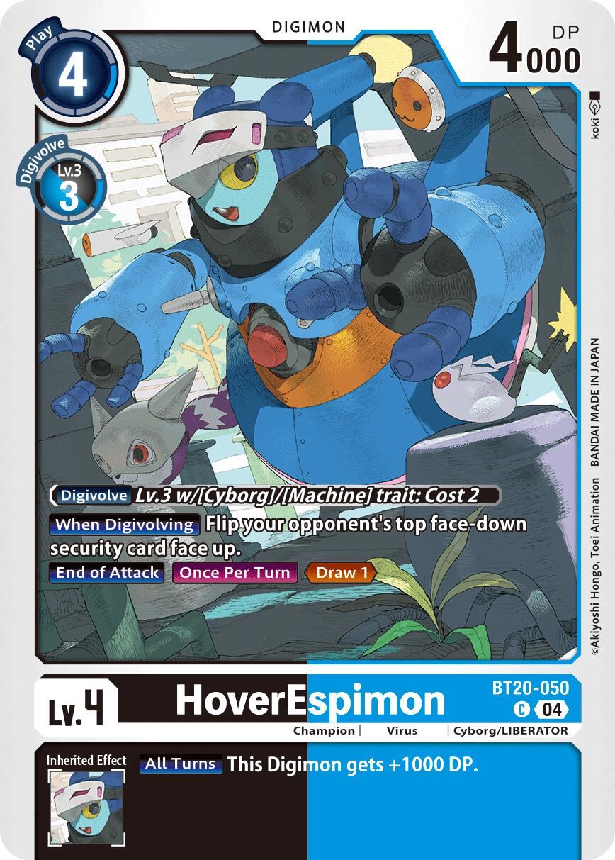 HoverEspimon [BT20-050] [Release Special Booster Ver.2.5] | Cracking-Singles