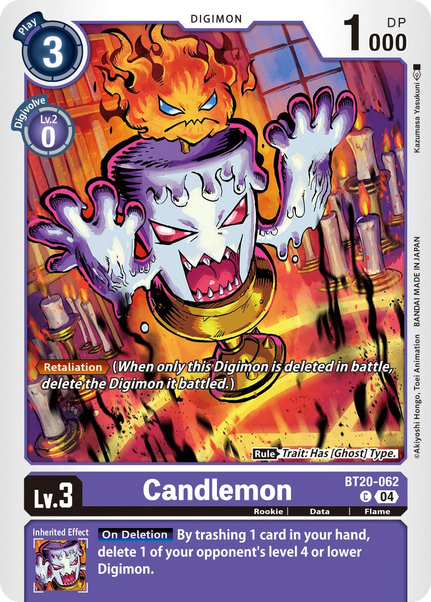 Candlemon [BT20-062] - BT20-062 [Release Special Booster Ver.2.5] | Cracking-Singles