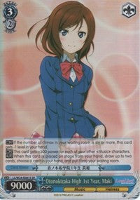 Otonokizaka High 1st Year, Maki (LL/W24-E081S SR) [Love Live!] | Cracking-Singles