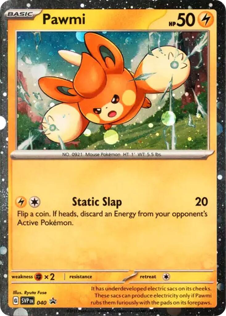Pawmi (040) (Cosmos Holo) [Scarlet & Violet: Black Star Promos] | Cracking-Singles
