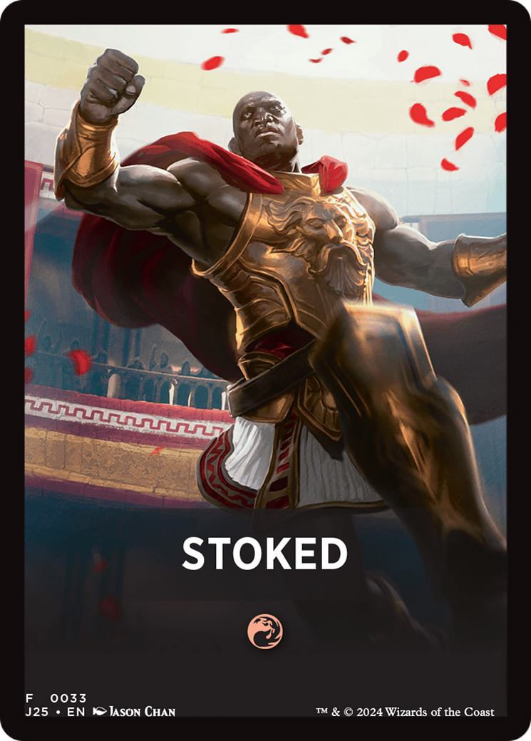 Stoked Theme Card [Foundations Jumpstart Front Cards] | Cracking-Singles