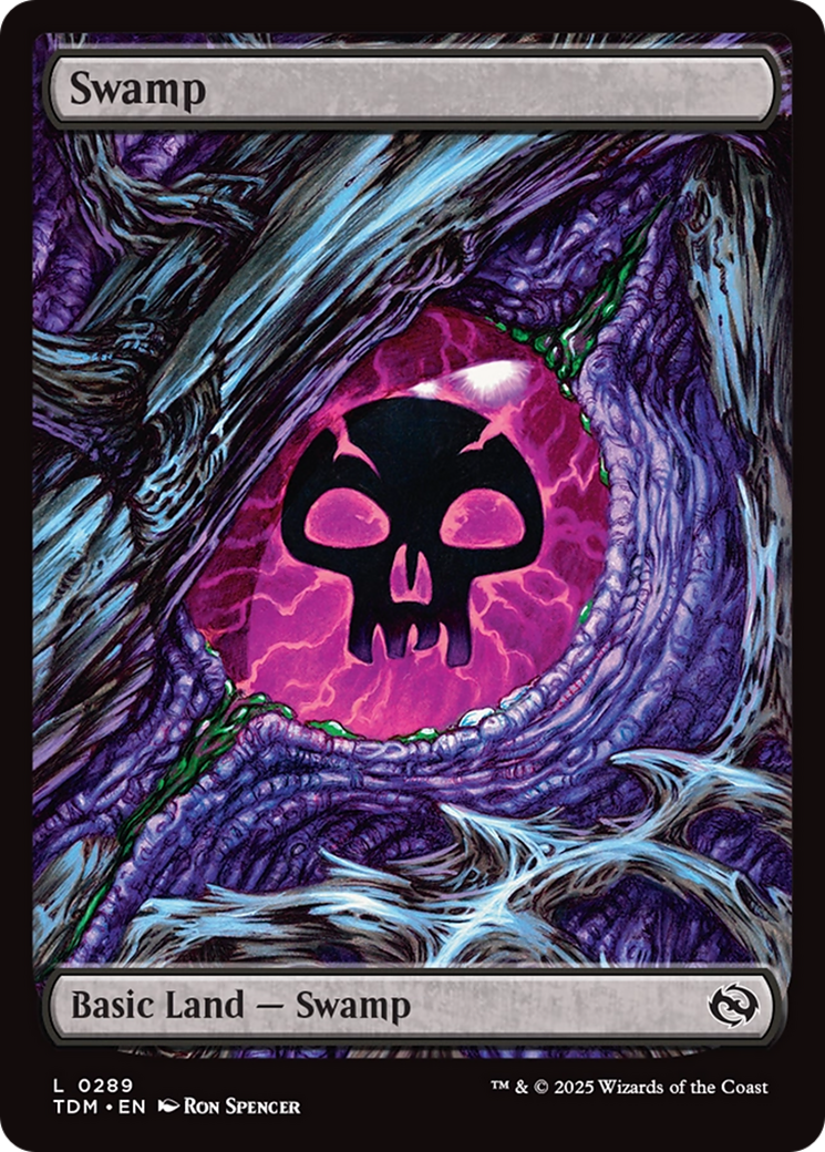 Swamp (0289) [Tarkir: Dragonstorm] | Cracking-Singles