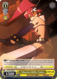 Massive Rifle, Yoko (GL/S52-TE04) [Gurren Lagann] | Cracking-Singles