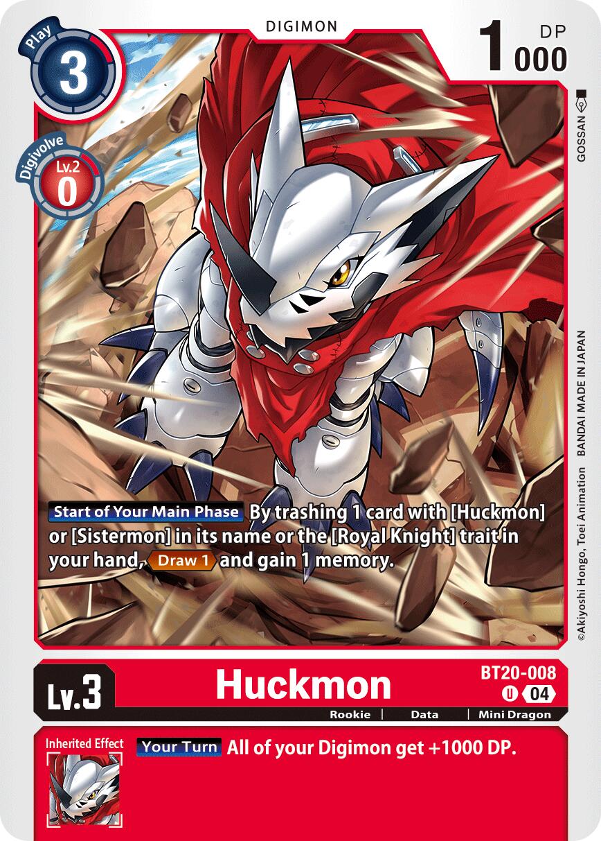Huckmon [BT20-008] [Release Special Booster Ver.2.5] | Cracking-Singles