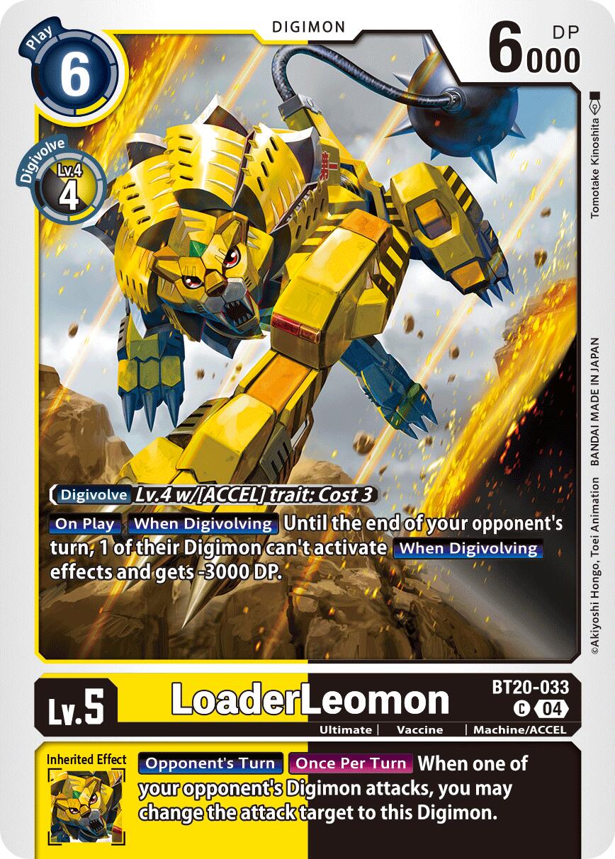 LoaderLeomon [BT20-033] [Release Special Booster Ver.2.5] | Cracking-Singles