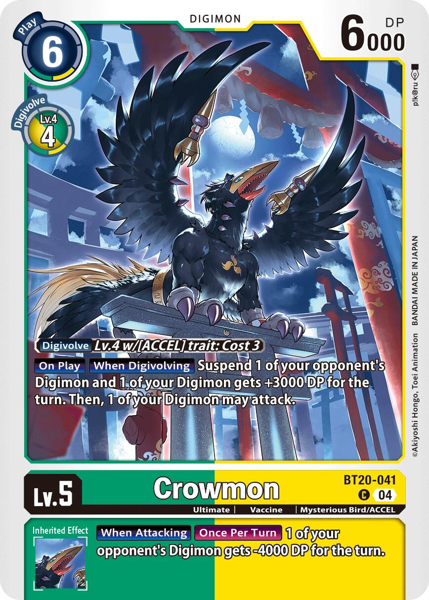 Crowmon [BT20-041] [Release Special Booster Ver.2.5] | Cracking-Singles