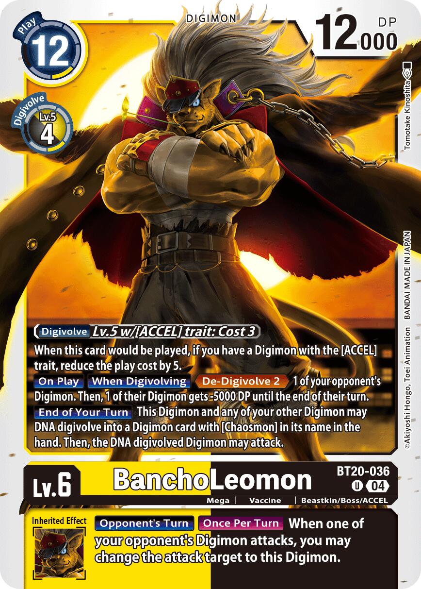 BanchoLeomon [BT20-036] [Release Special Booster Ver.2.5] | Cracking-Singles