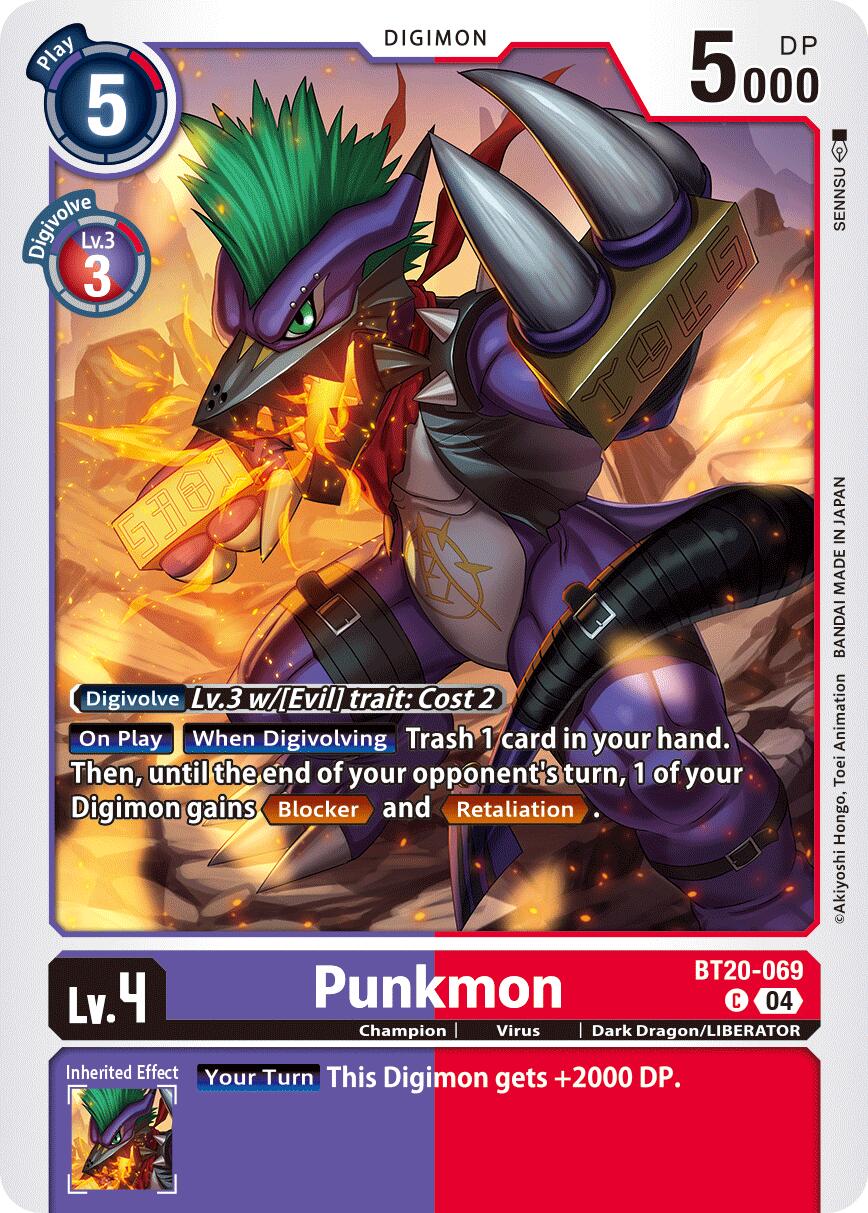 Punkmon [BT20-069] [Release Special Booster Ver.2.5] | Cracking-Singles