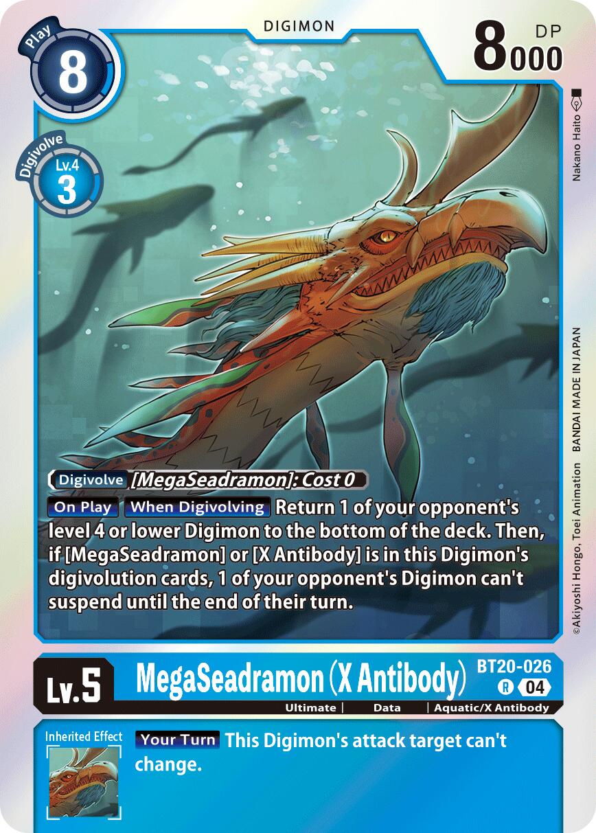 MegaSeadramon [BT20-026] (X Antibody) [Release Special Booster Ver.2.5] | Cracking-Singles