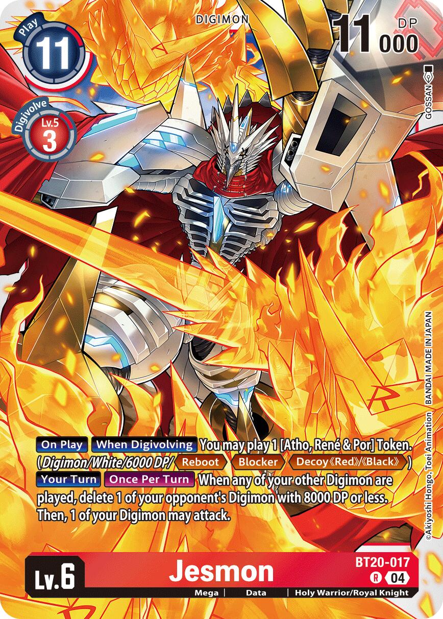 Jesmon [BT20-017] [Release Special Booster Ver.2.5] | Cracking-Singles