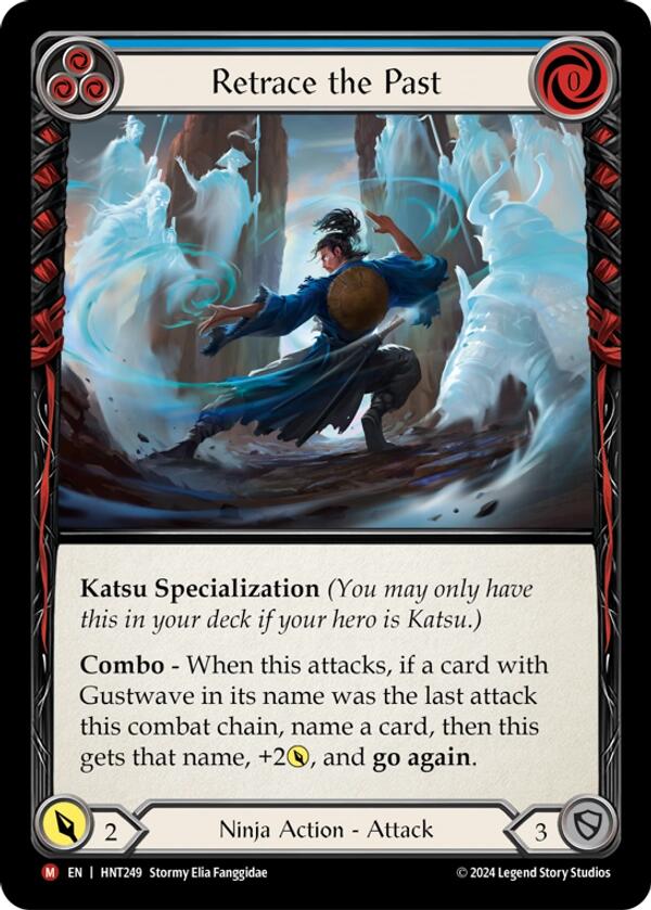 Retrace the Past [HNT249] (The Hunted)  Rainbow Foil | Cracking-Singles