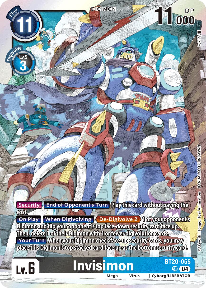 Invisimon [BT20-055] [Release Special Booster Ver.2.5] | Cracking-Singles
