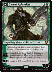 Garruk Relentless // Garruk, the Veil-Cursed [Innistrad Remastered] | Cracking-Singles