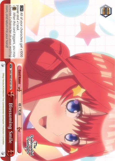 Blossoming Smile (5HY/W83-E101 CR) [The Quintessential Quintuplets] | Cracking-Singles