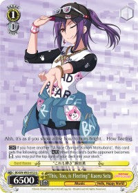 "This, Too, is Fleeting" Kaoru Seta (BD/EN-W03-012 U) [BanG Dream! Girls Band Party! MULTI LIVE] | Cracking-Singles