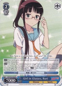Girl in Glasses, Ruri (NK/W30-E082 R) [NISEKOI -False Love-] | Cracking-Singles