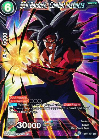 SS4 Bardock, Combat Instincts (BT11-131) [Vermilion Bloodline 2nd Edition] | Cracking-Singles