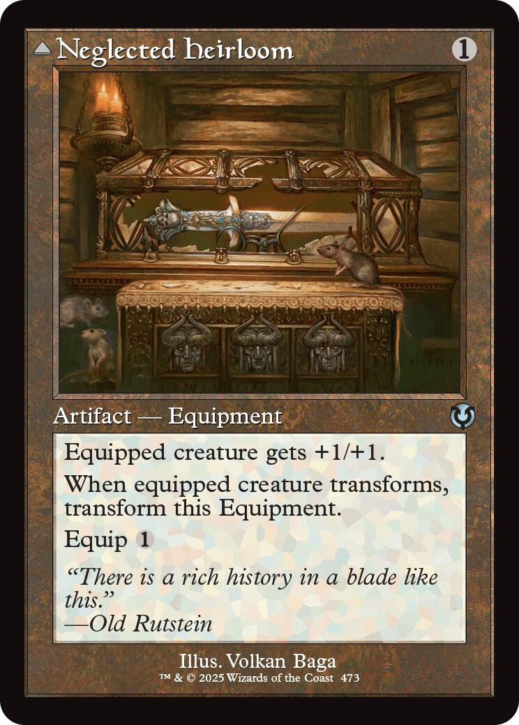 Neglected Heirloom (Retro Frame) [Innistrad Remastered] | Cracking-Singles