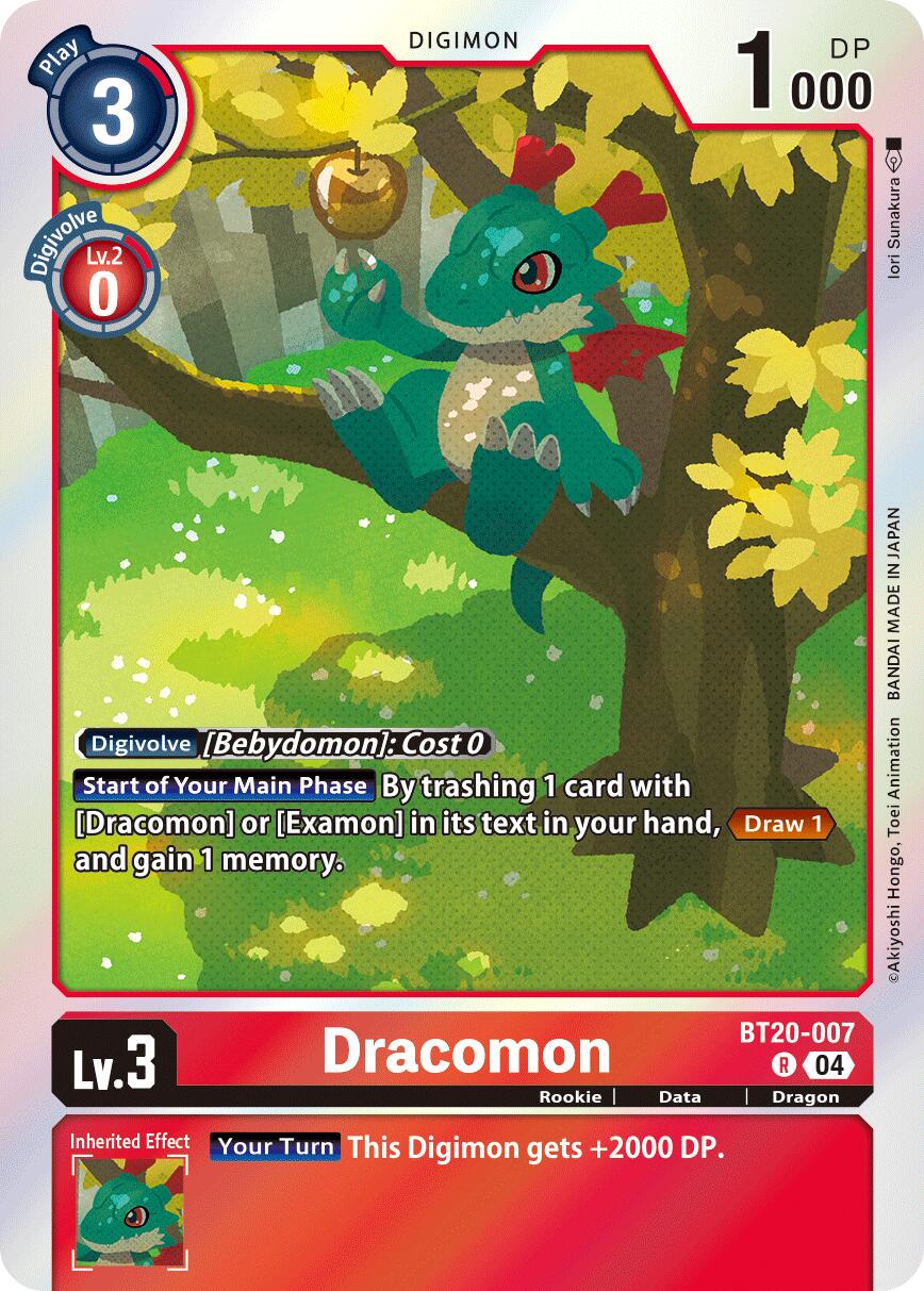 Dracomon [BT20-007] [Release Special Booster Ver.2.5] | Cracking-Singles