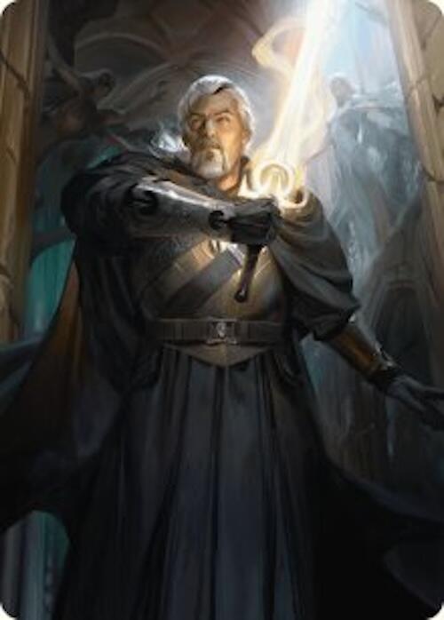 Odric, Lunarch Marshal Art Card [Innistrad Remastered Art Series] | Cracking-Singles